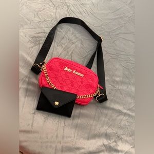 pink juicy couture Crossbody with wallet new tags